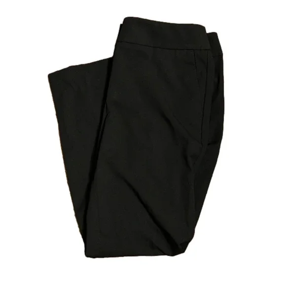 NWT Ann Taylor Factory Modern Slim Leg Black Pant - 0 (hemmed to be petite) - Picture 2 of 4